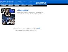 Tablet Screenshot of coimsa.com.mx